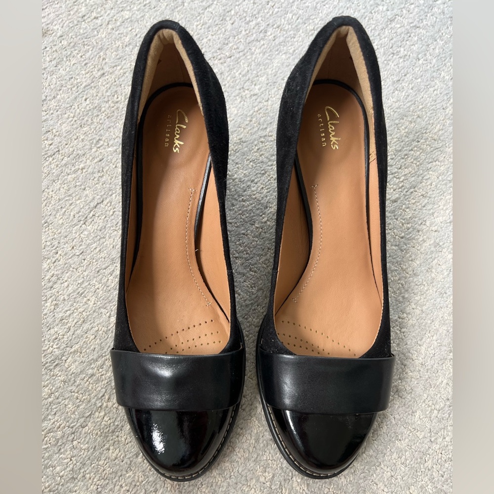 Clarks Women's Tarah Brae Black Pump